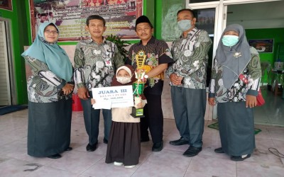 Siswa MIN 3 Demak Raih Juara 3 Lomba Calistung Tingkat Mi se-Kabupaten Demak